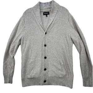 Bonobos Slim Fit Shawl Collar Cashmere Blend Cardigan Men's Sz M Grandpa Preppy